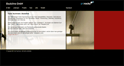 Desktop Screenshot of baubuehne.de